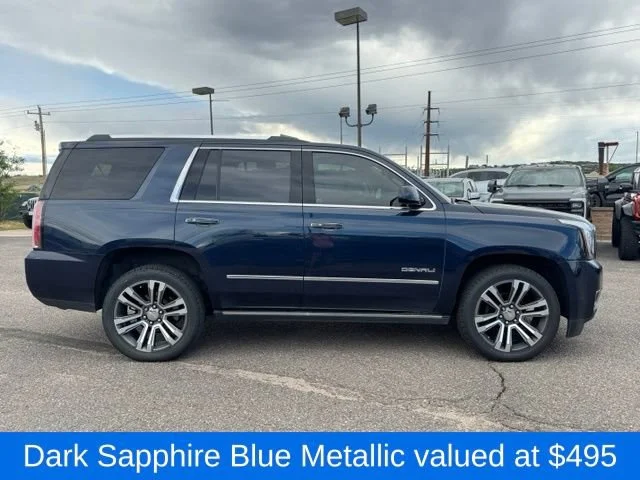 Used 2020 DARK SAPPHIRE BLUE METALLIC GMC Denali image 7
