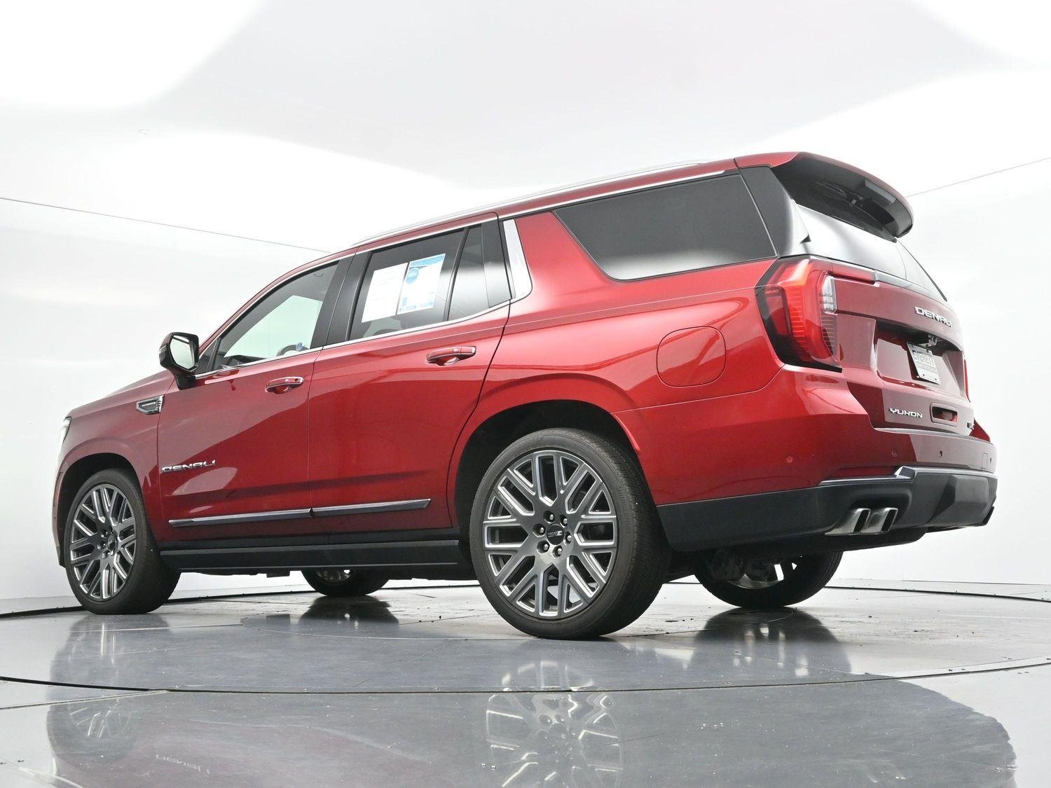 Used 2025 Volcanic Red Tintcoat GMC Denali Ultimate image 59