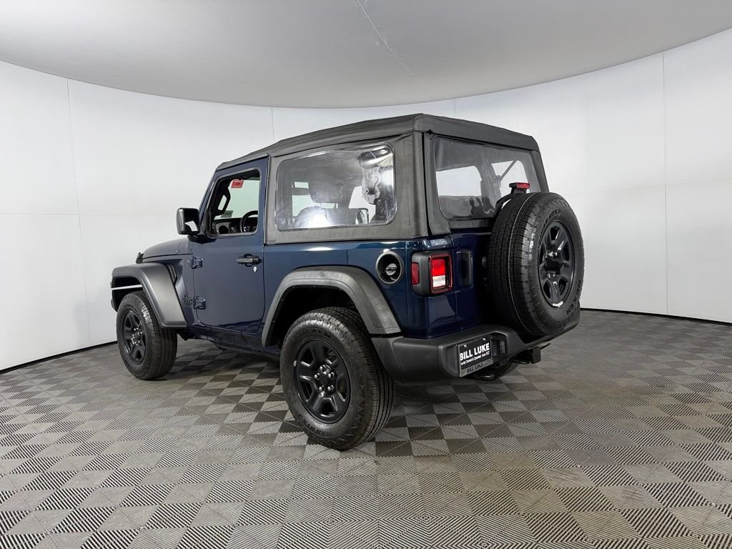 Certified Used 2025 Blue Jeep Sport image 8