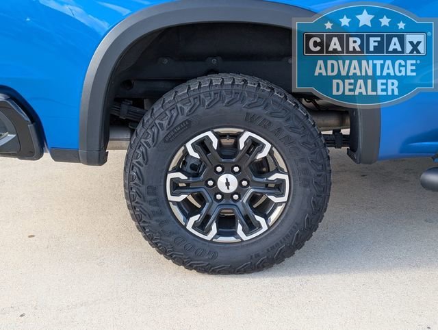 Certified Used 2023 Glacier Blue Metallic Chevrolet ZR2 image 4