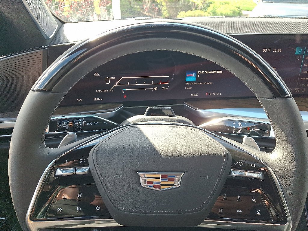 New 2026 Vibrant White Tricoat Cadillac Platinum Sport image 9