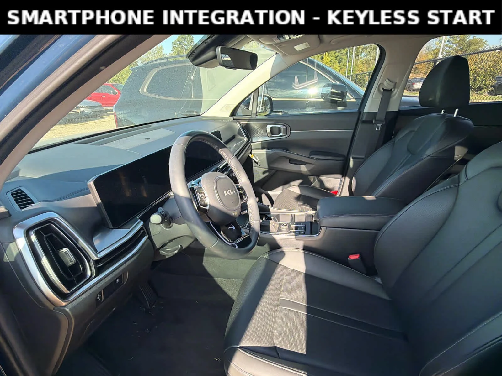 Used 2025 Midnight Lake Blue Kia S image 6