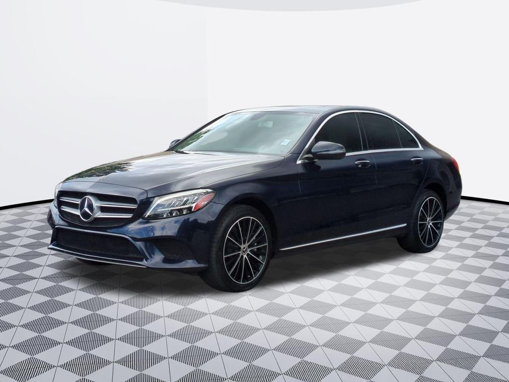 Used 2020 Blue Mercedes-Benz C 300 image 1