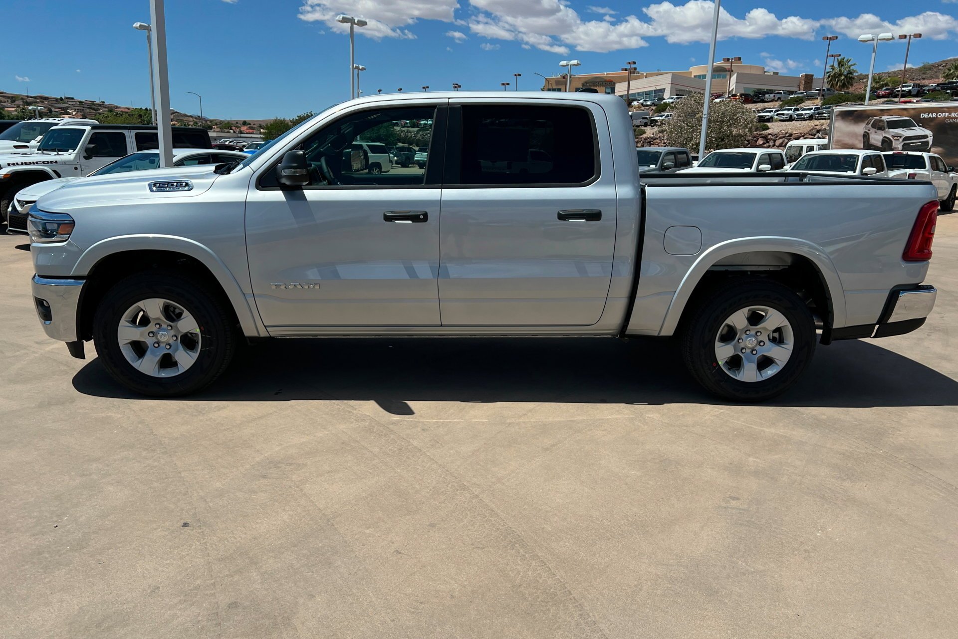 New 2026 Silver Zynith Exterior Paint RAM Big Horn image 2