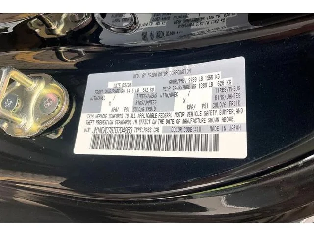 New 2026 Jet Black Mica Mazda Grand Touring image 13