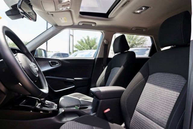 Used 2025 Surf Blue Kia EX image 16