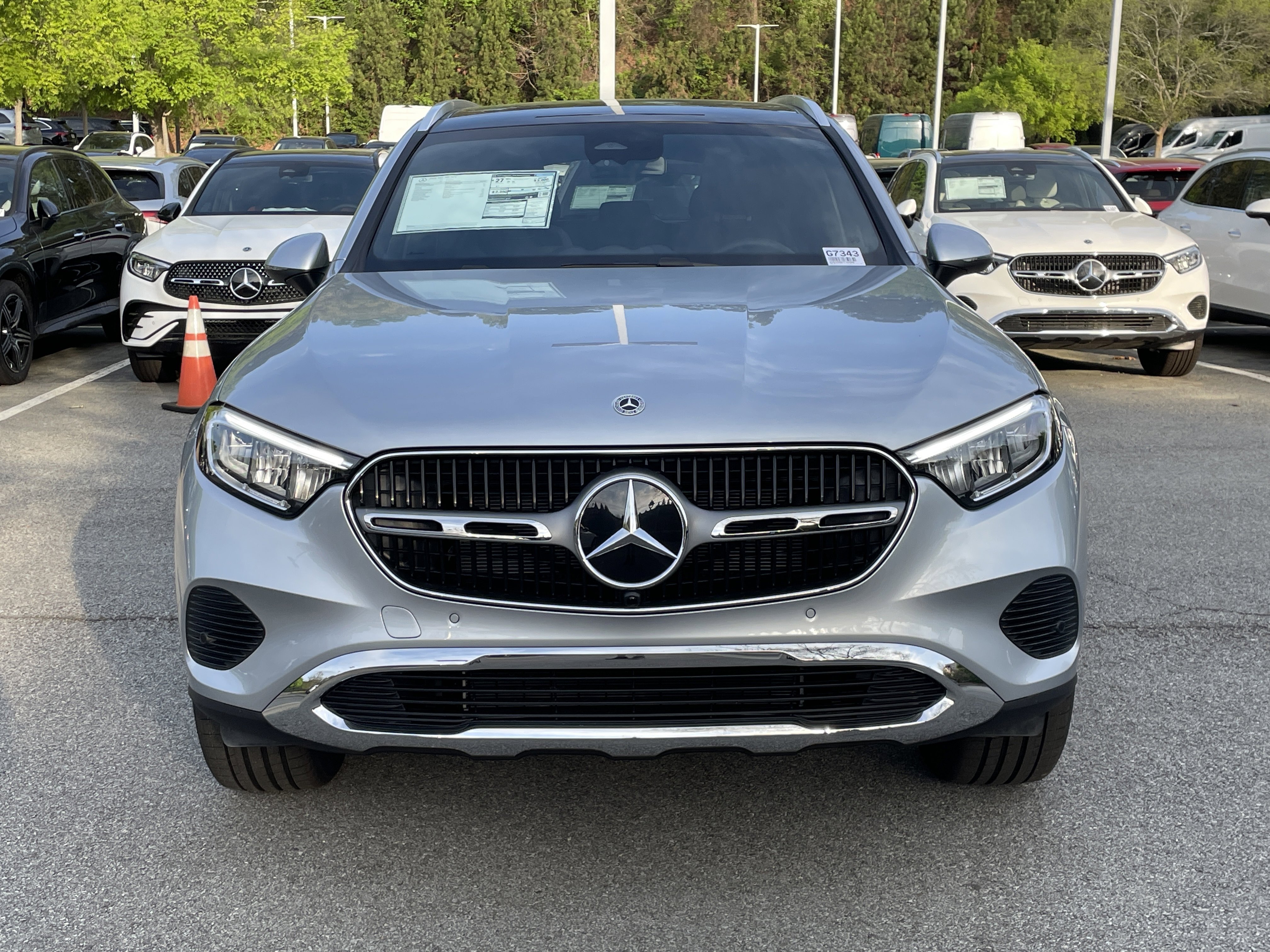 New 2026 Cirrus Silver Metallic Mercedes-Benz GLC 300 SUV image 3
