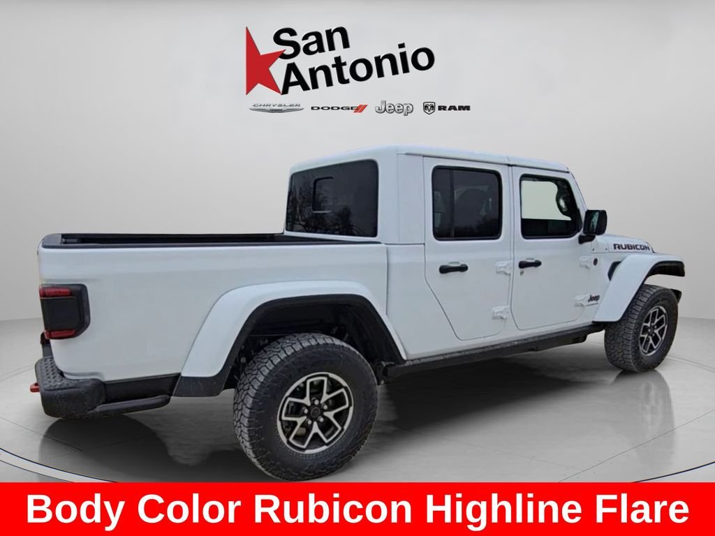 New 2026 Bright White Clear-Coat Exterior Paint Jeep Rubicon X image 16