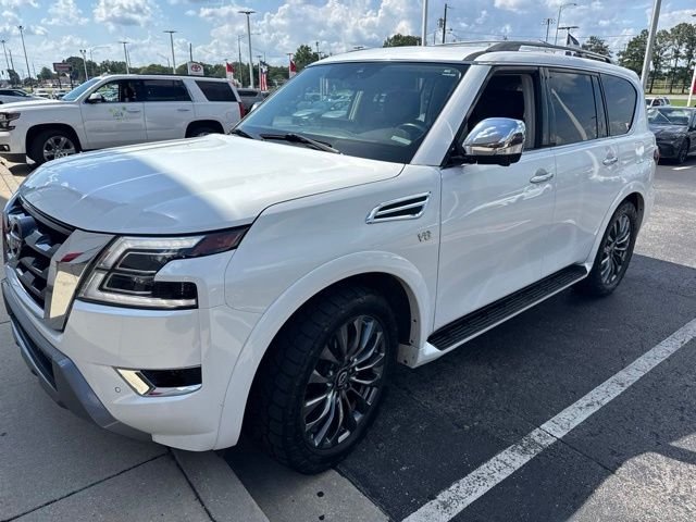Used 2021 White Nissan Platinum image 1