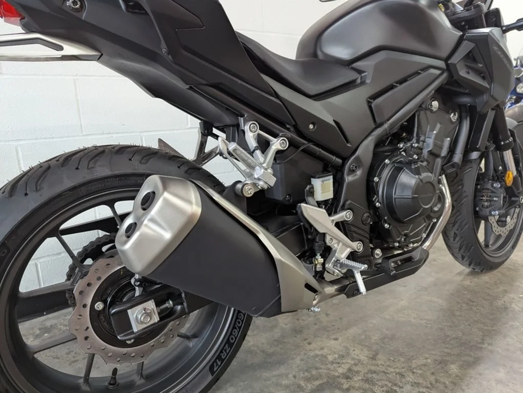 New 2025 MATTE BLACK METALLIC Honda Powersports  image 6
