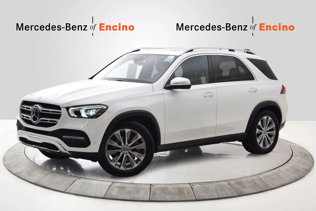 Used 2021 White Mercedes-Benz GLE 350 image 1