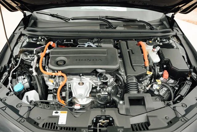 New 2026 Crystal Black Pearl Honda EX-L Hybrid image 11
