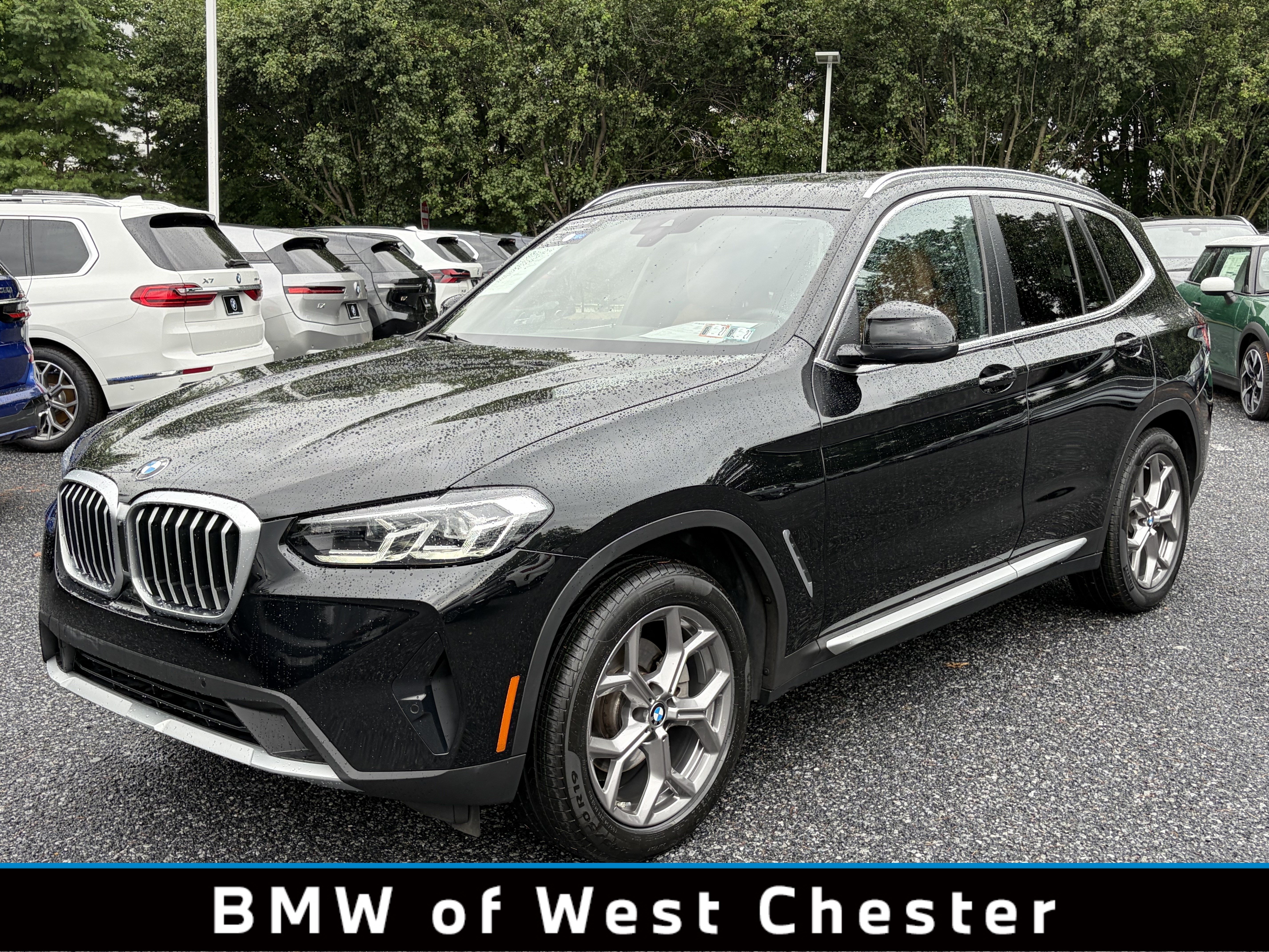 Certified Used 2023 Black Sapphire Metallic BMW xDrive30i image 1