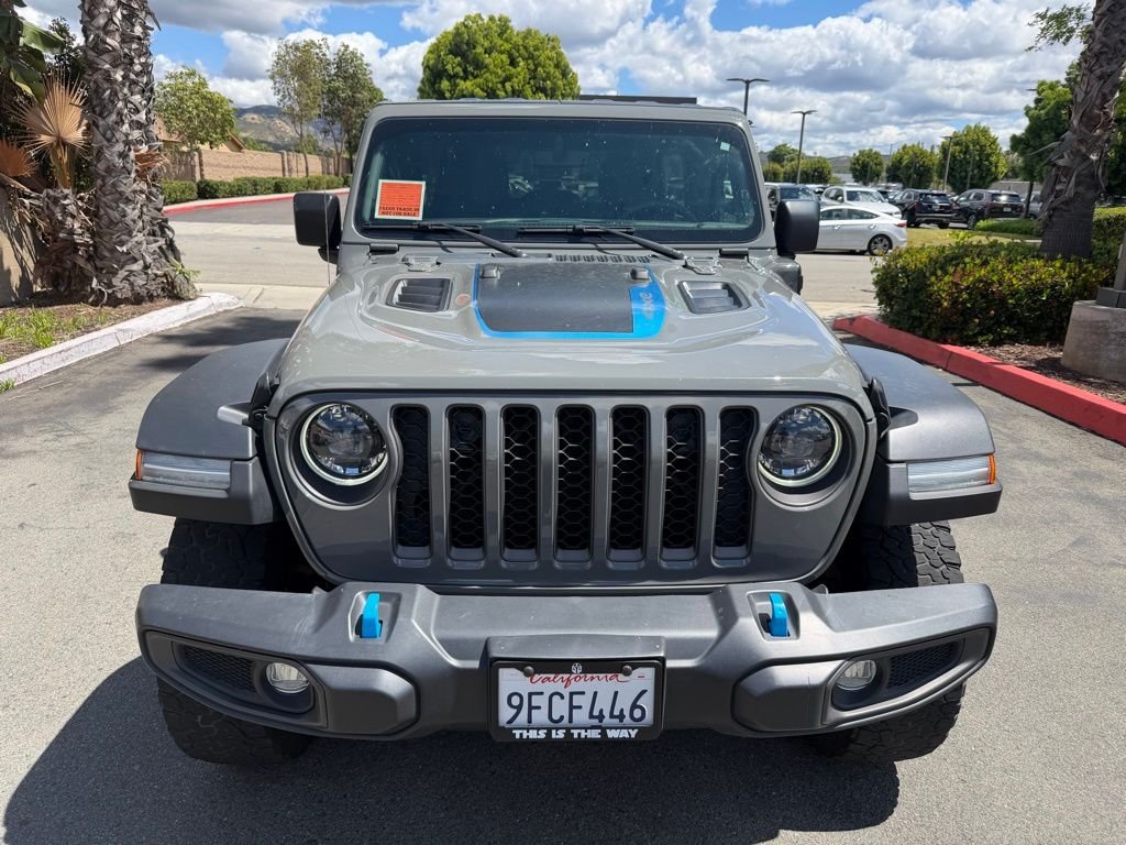 Used 2023 Gray Jeep Rubicon 4xe image 2