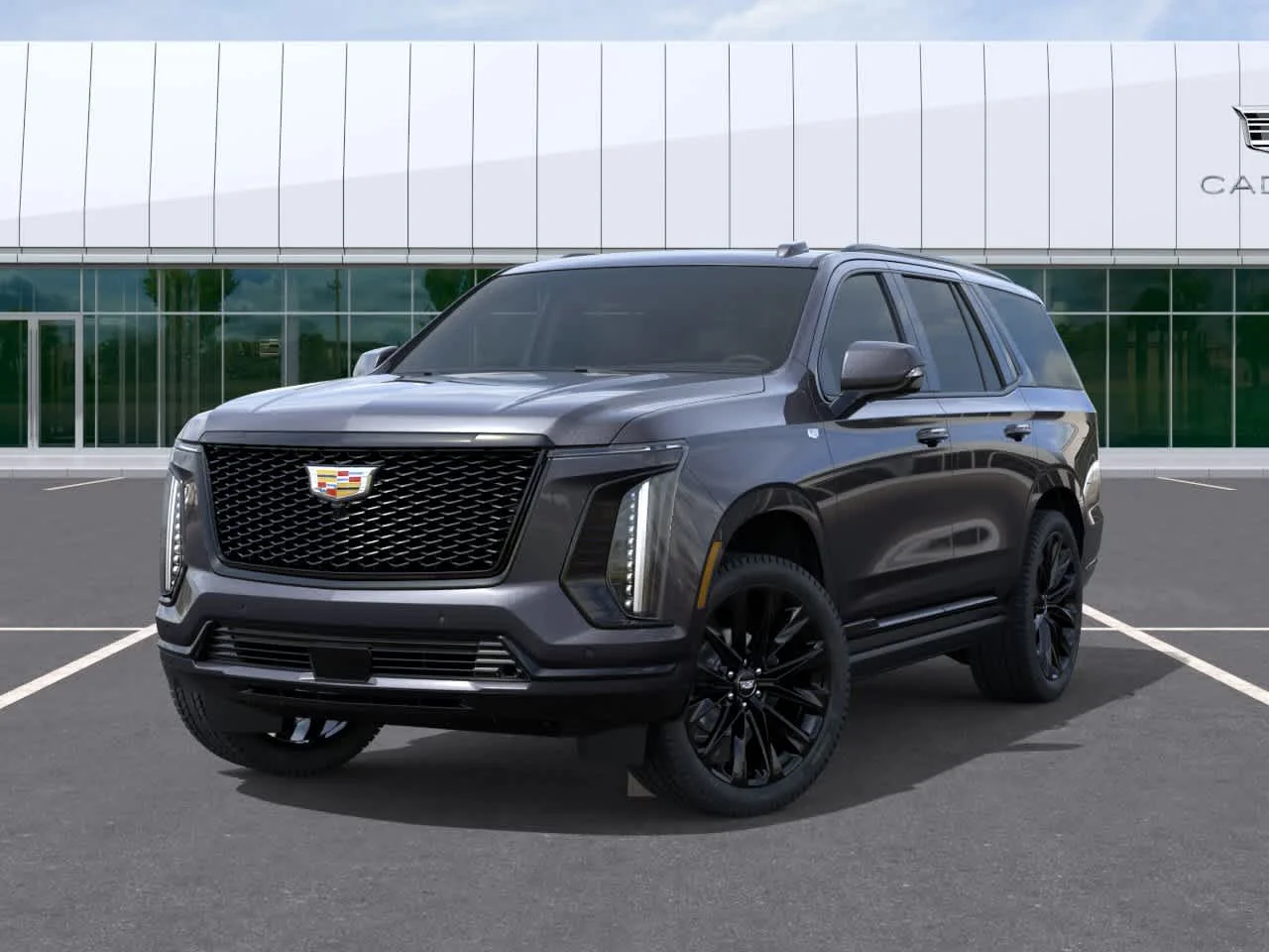 New 2026 Galactic Gray Metallic Cadillac Platinum Sport image 6