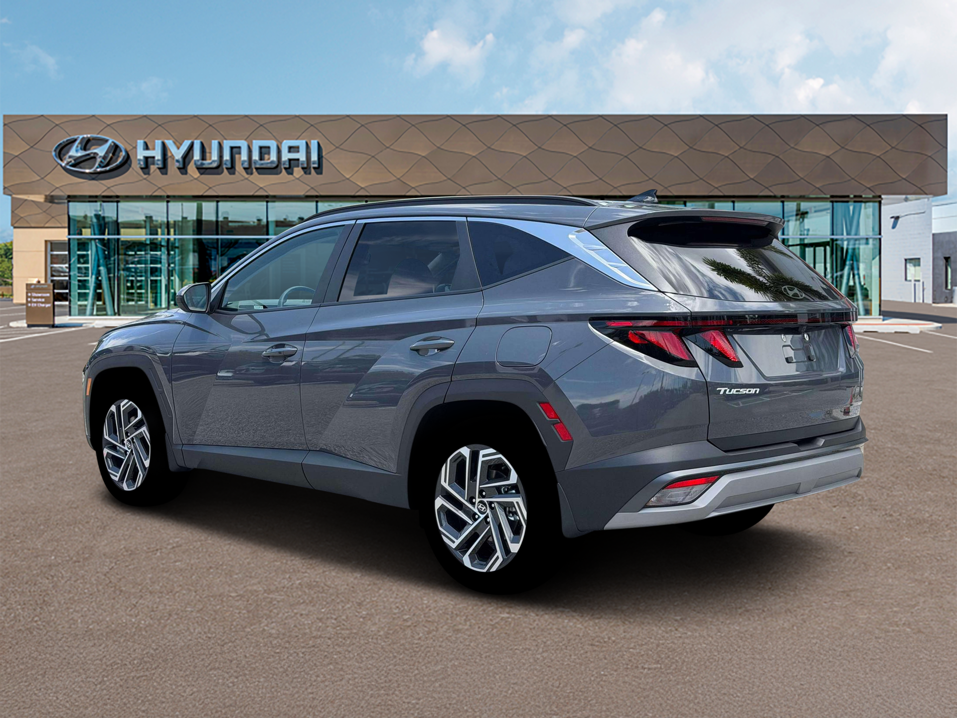 New 2026 Gray Hyundai SEL Plus AWD image 4