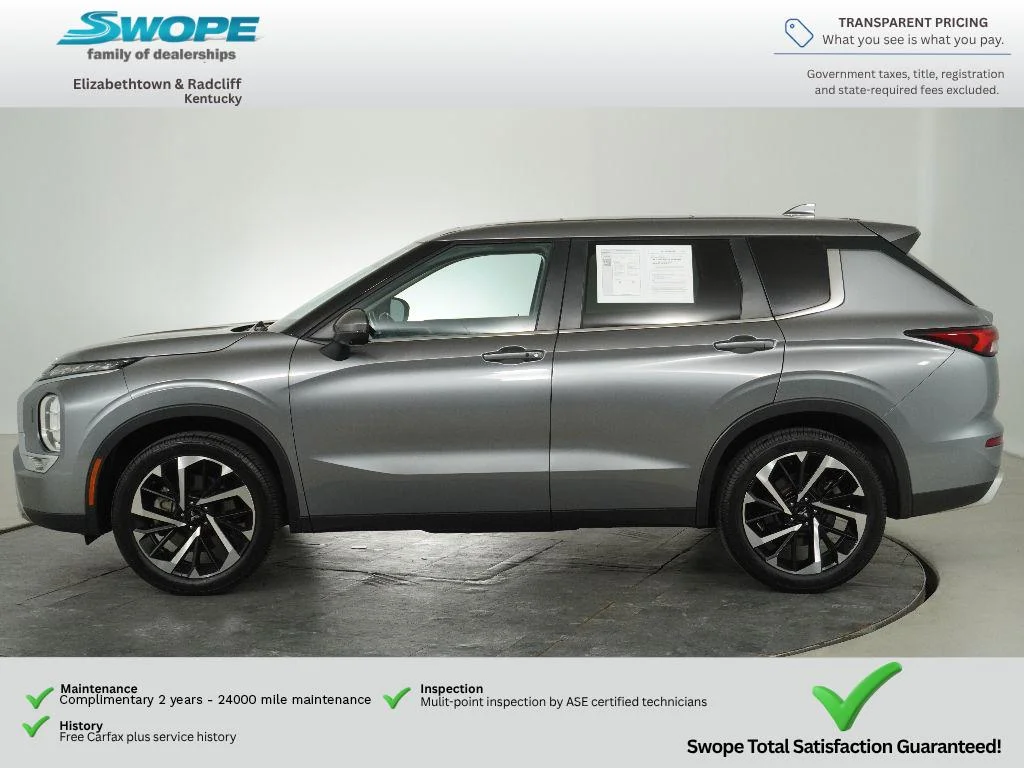 Used 2023 Mercury Gray Metallic Mitsubishi SE image 6