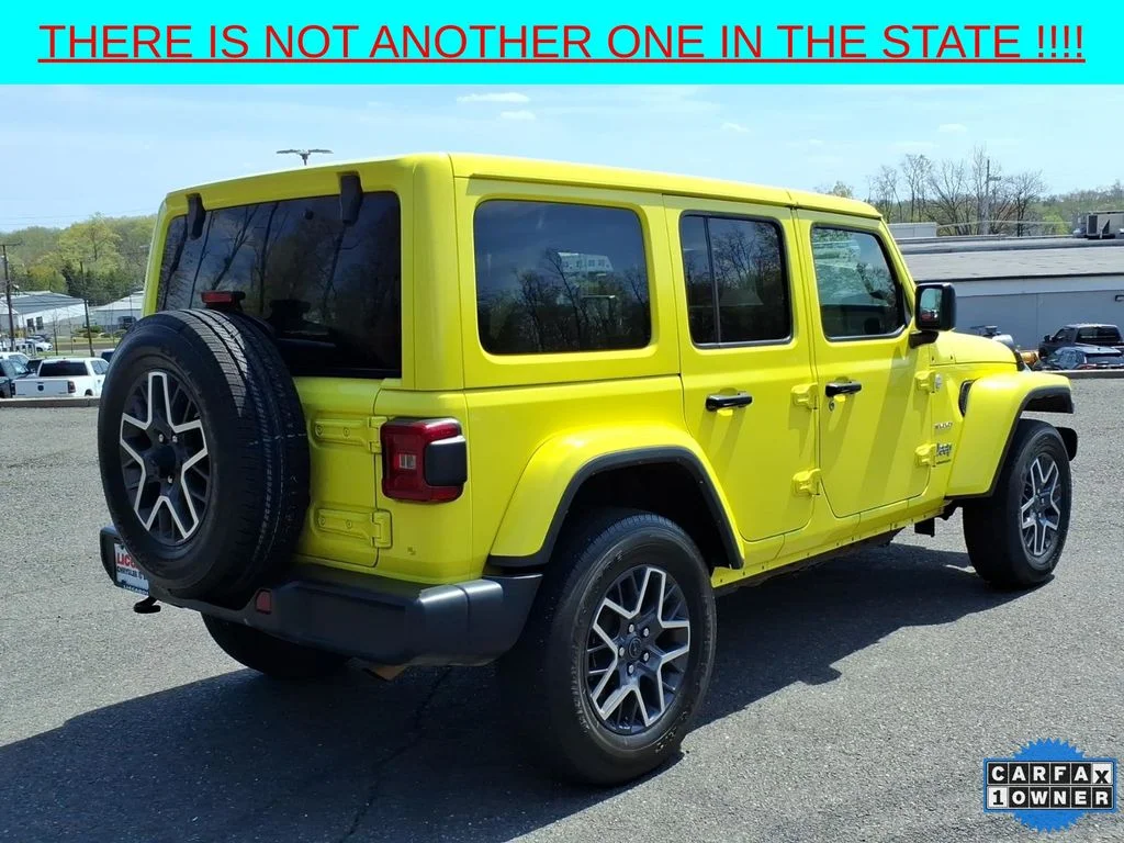 Used 2024 Yellow Jeep Sahara image 7