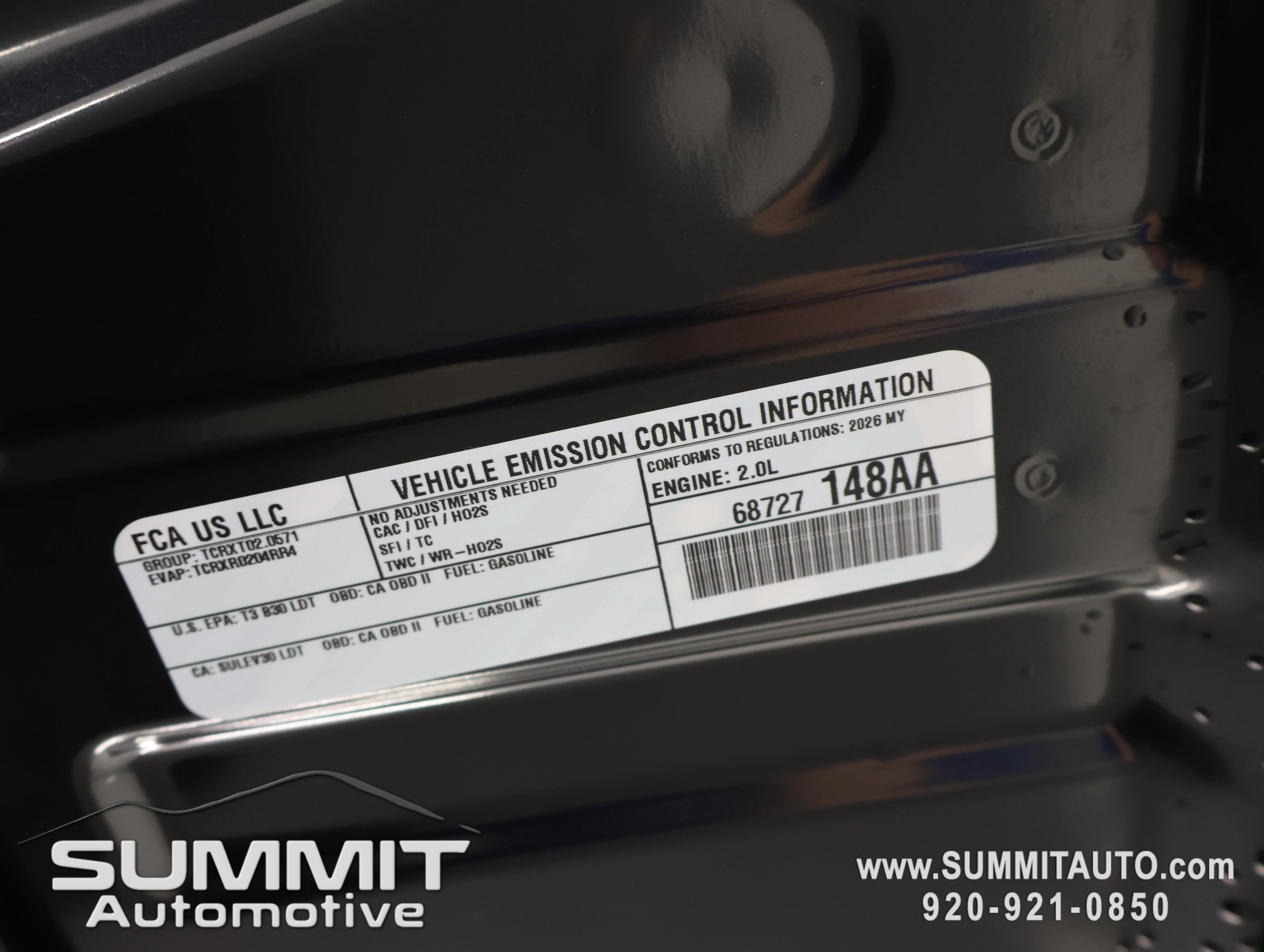 New 2026 Diamond Black Crystal Pearl-Coat Exterior Paint Jeep Limited Reserve image 26