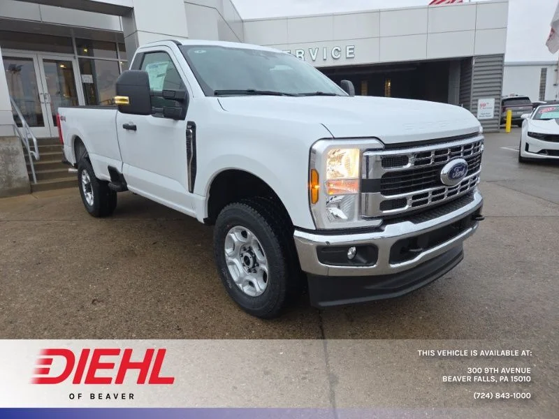 New 2026 Oxford White Ford F-350® XLT image 1