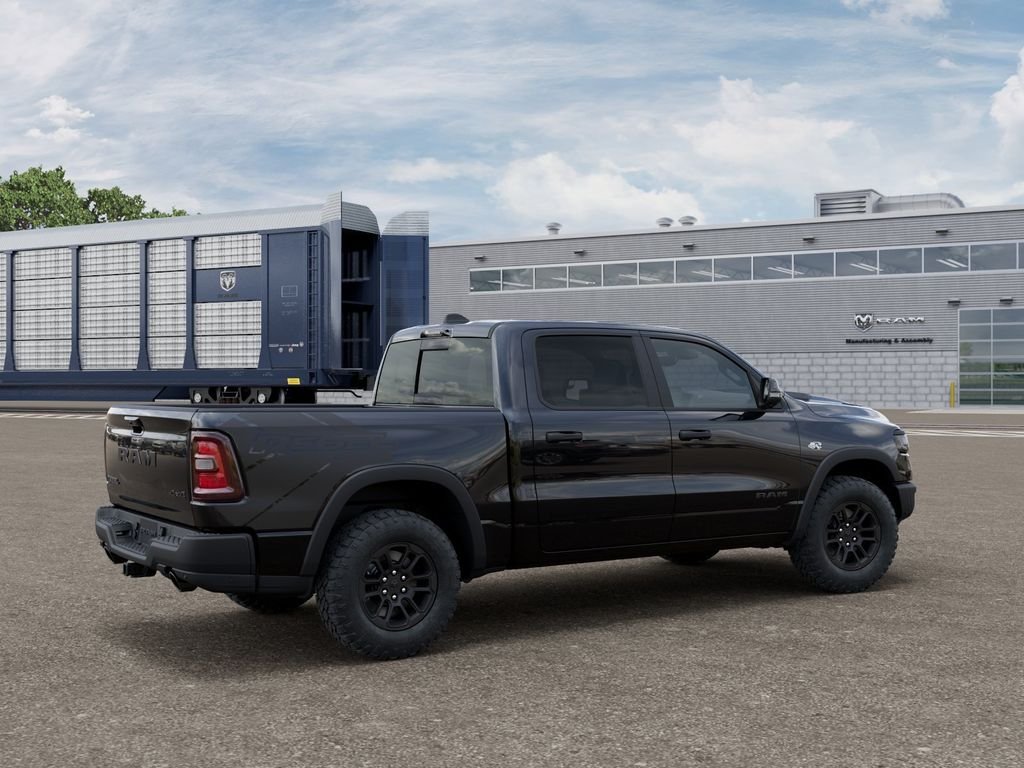 New 2026 Diamond Black Crystal Pearl-Coat Exterior Paint RAM Rebel image 5
