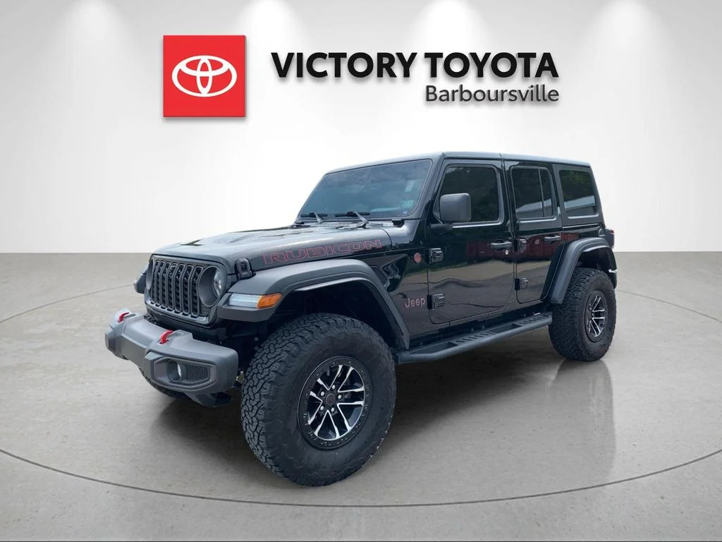 Used 2024 Black Jeep Rubicon image 1