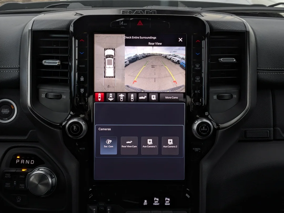 New 2026 Black RAM Sport - - Panoramic Sunroof - Sport Performance Hood - Hurricane Turbo - 3.92 Axle & More! image 22