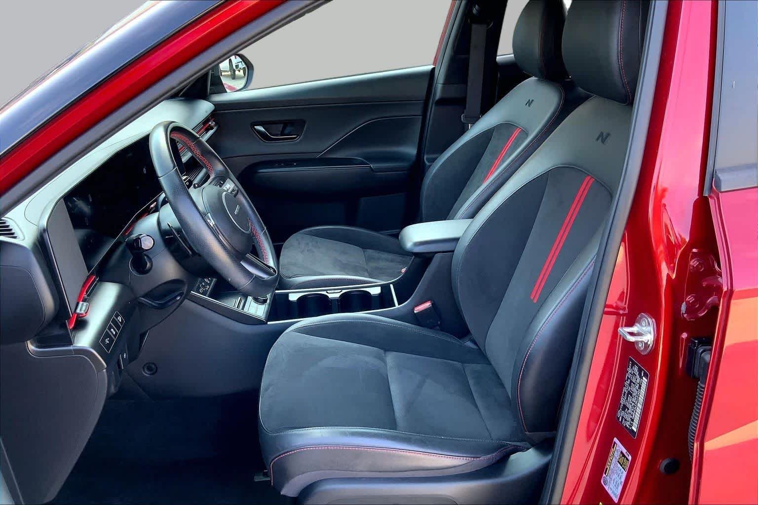 Certified Used 2024 Ultimate Red Metallic w/Black Roof Hyundai N Line image 8