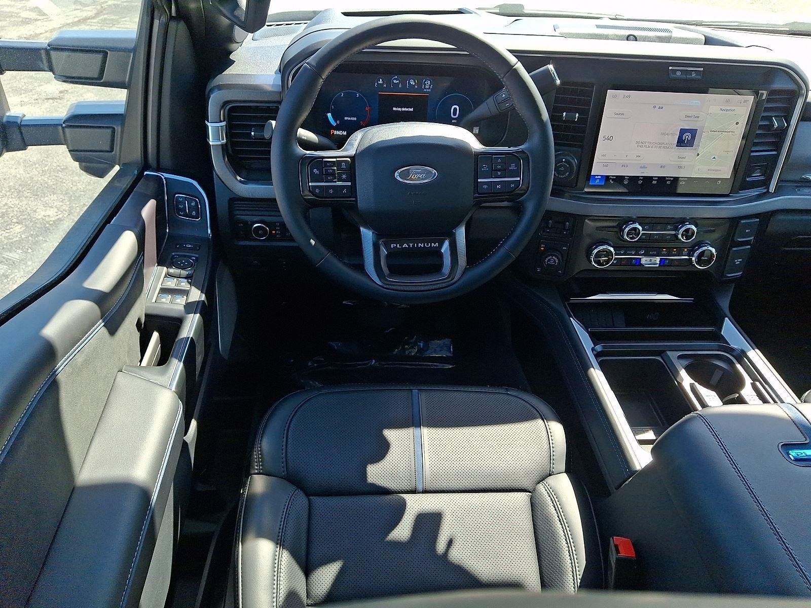 New 2026 Star White Metallic Tri-Coat Ford F-250® Platinum® image 7