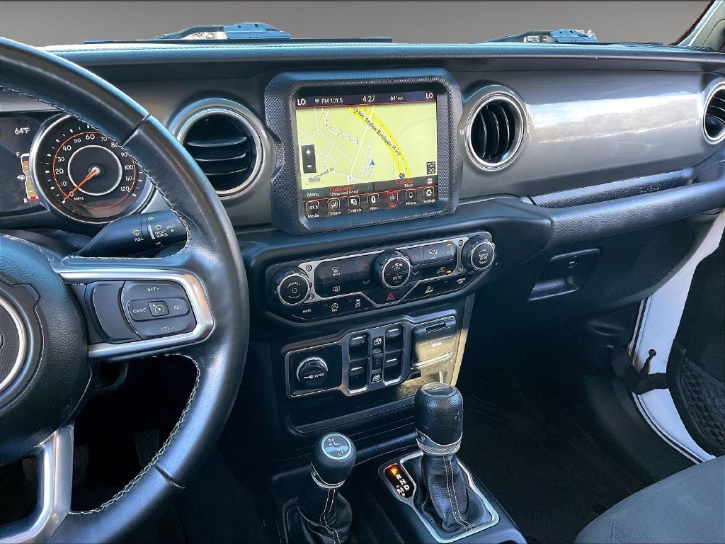 Used 2022 Bright White Clearcoat Jeep Overland image 17