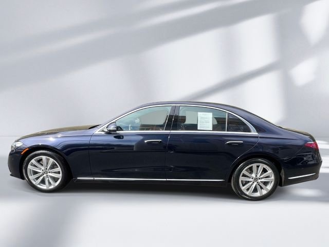 Certified Used 2022 Blue Mercedes-Benz S 500 image 5