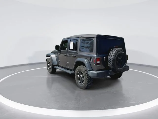 Used 2021 Gray Jeep Unlimited Willys image 9