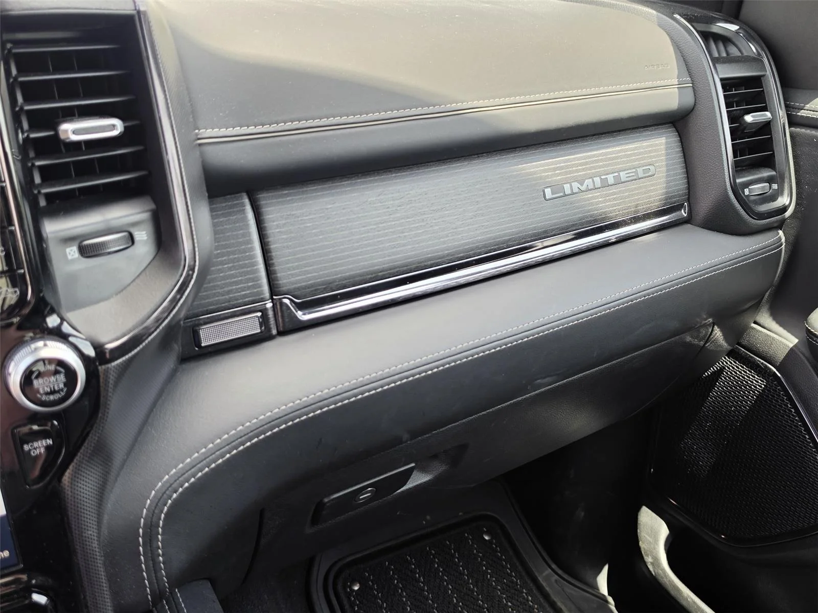 Used 2023 Bright White Clearcoat Ram Limited image 30