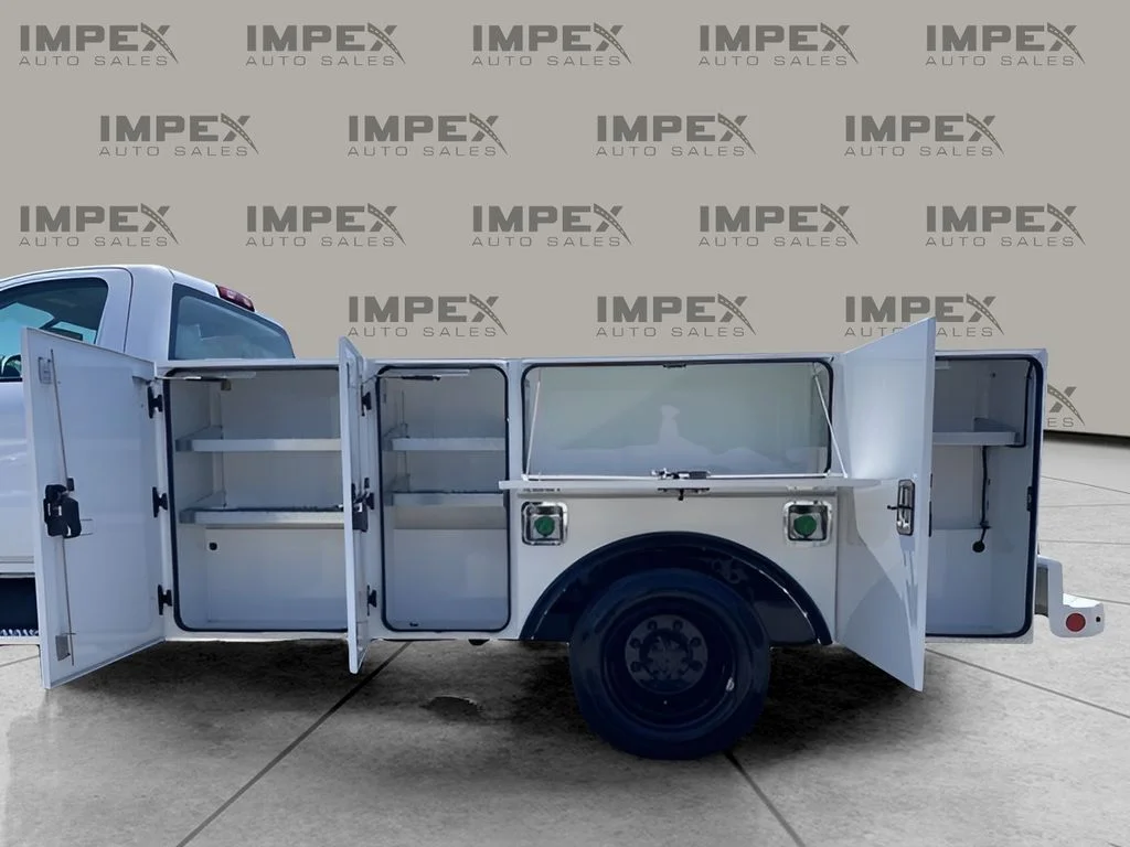 Used 2024 White Chevrolet Utility Body 12 Foot STHAL image 9
