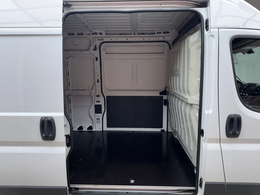 Used 2021 Bright White Clearcoat Ram High Roof image 8