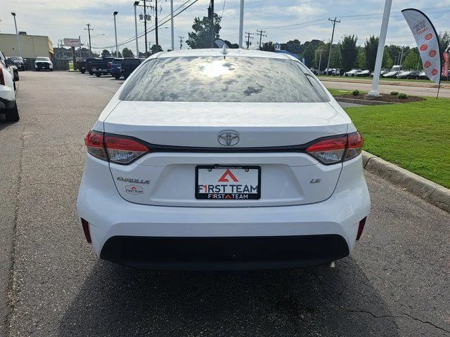 Certified Used 2025 White Toyota LE image 9