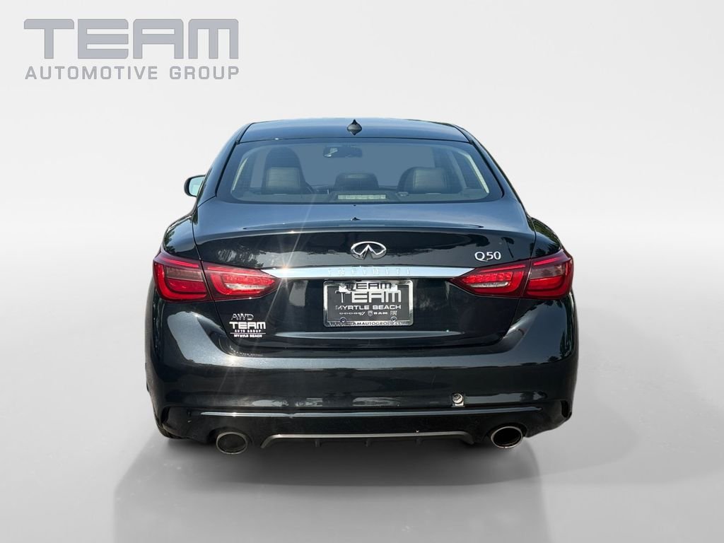Used 2018 Black INFINITI 3.0t LUXE image 6