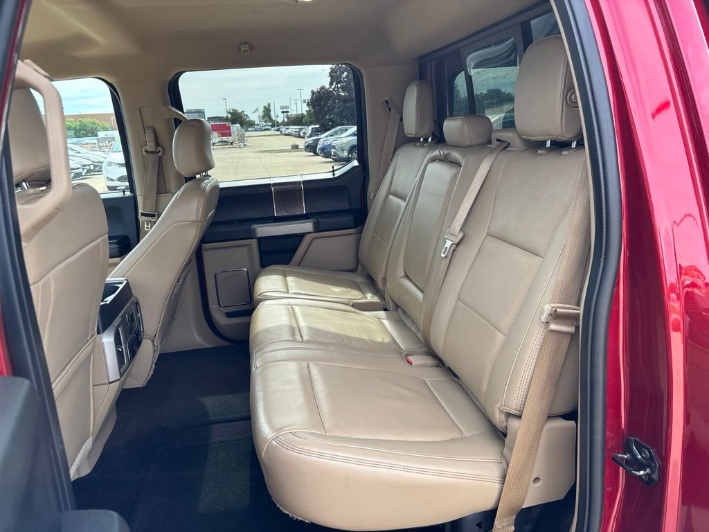 Used 2017 Ruby Red Metallic Tinted Clearcoat Ford Lariat image 36