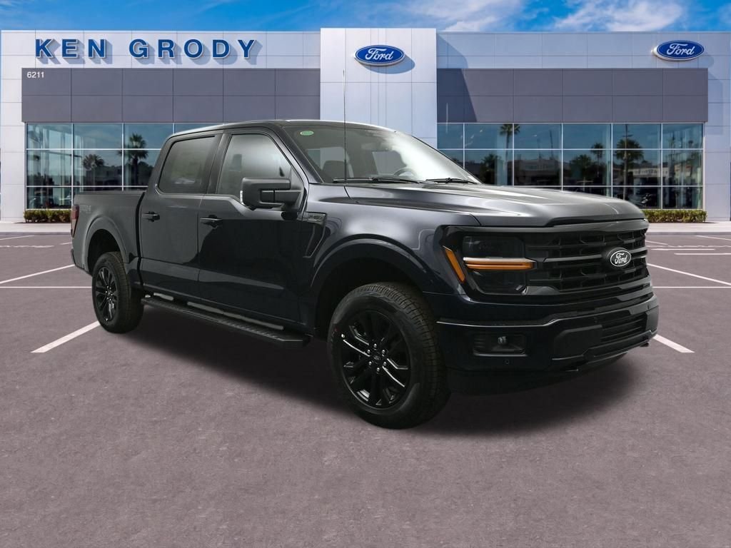 New 2026 Antimatter Blue Metallic Ford XLT image 1