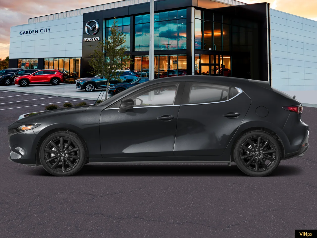 New 2026 Jet Black Mica Mazda 2.5 S Carbon Edition AWD image 3