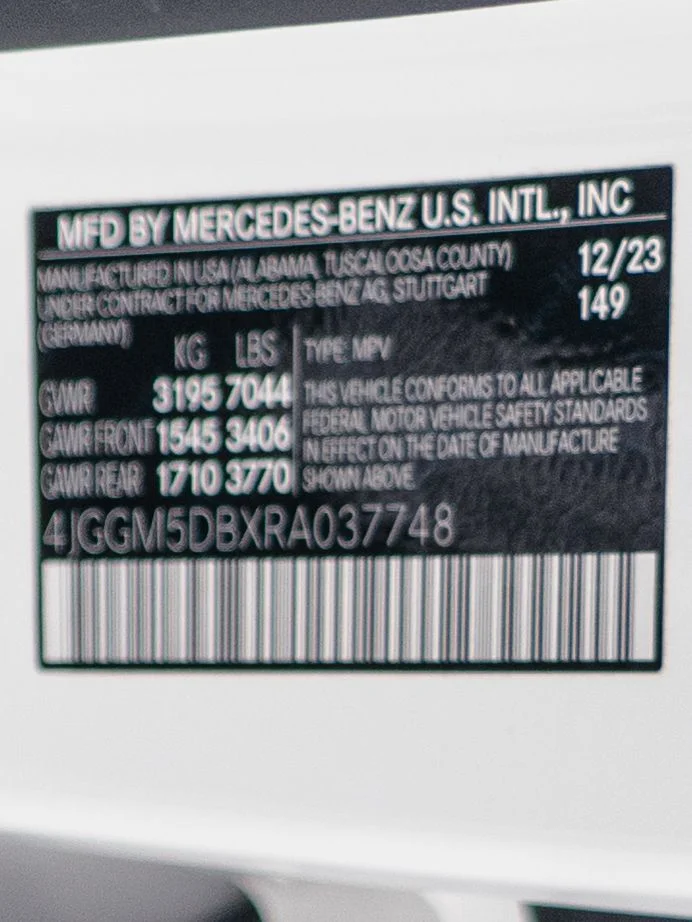 Certified Used 2024 Polar White Mercedes-Benz Base image 37