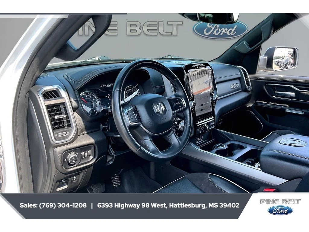 Used 2023 Ivory White Tri-Coat Pearlcoat Ram Laramie image 13