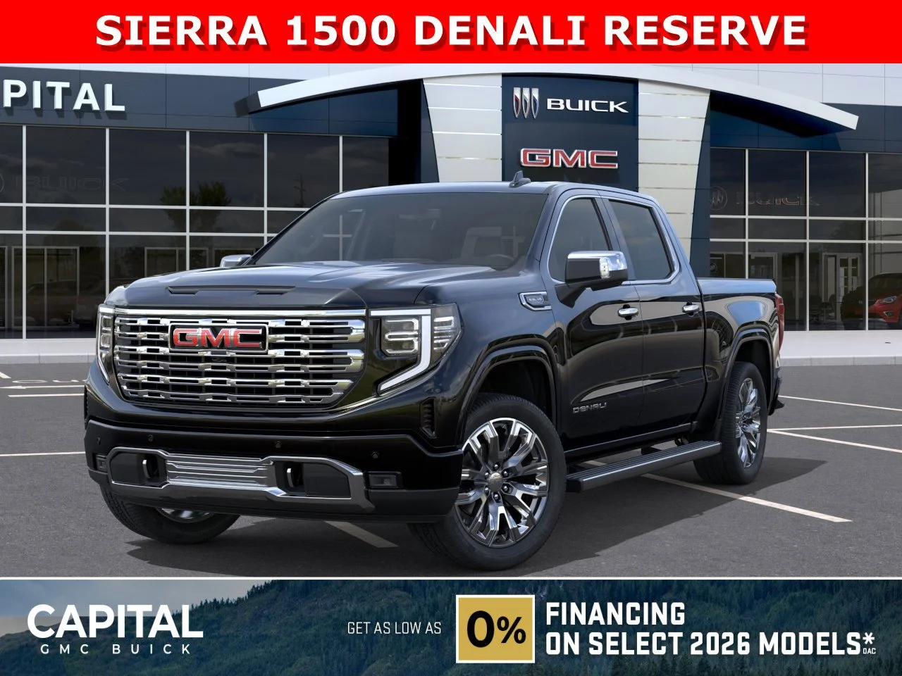 New 2026 ONYX BLACK GMC Denali image 1