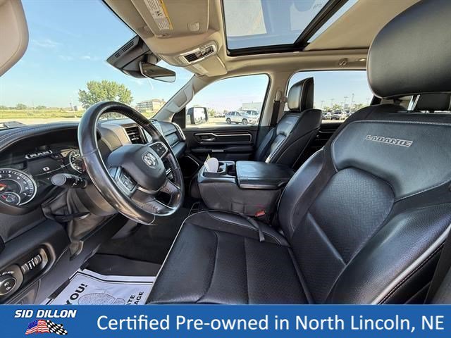 Used 2022 Diamond Black Crystal Pearlcoat Ram Laramie image 18