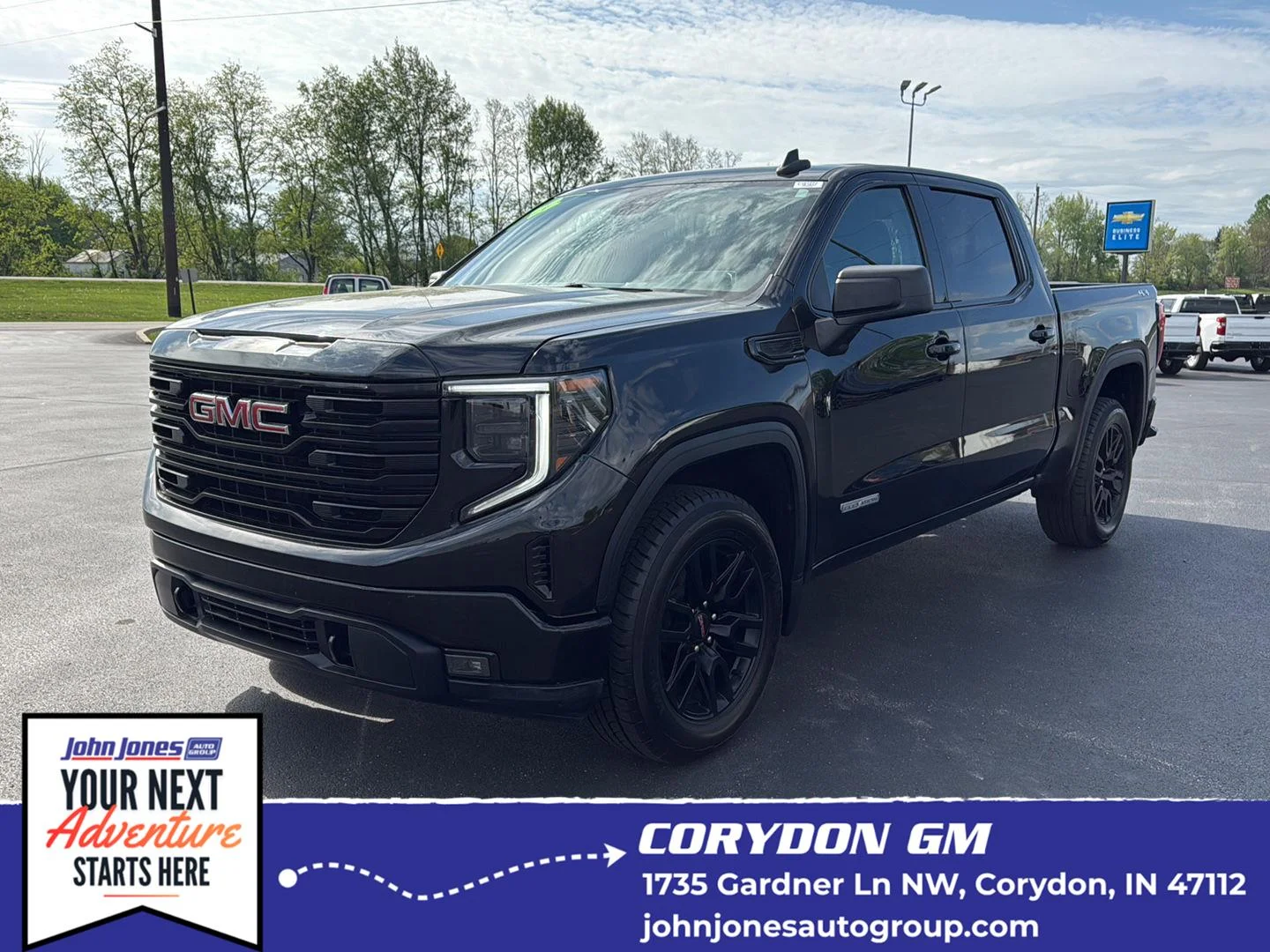 Used 2022 Onyx Black GMC Elevation image 1