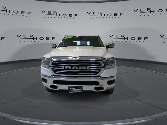 Used 2019 Ivory White Tri-Coat Pearlcoat Ram Laramie image 3