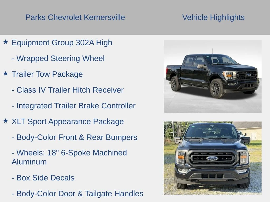 Used 2023 Black Ford XLT image 21