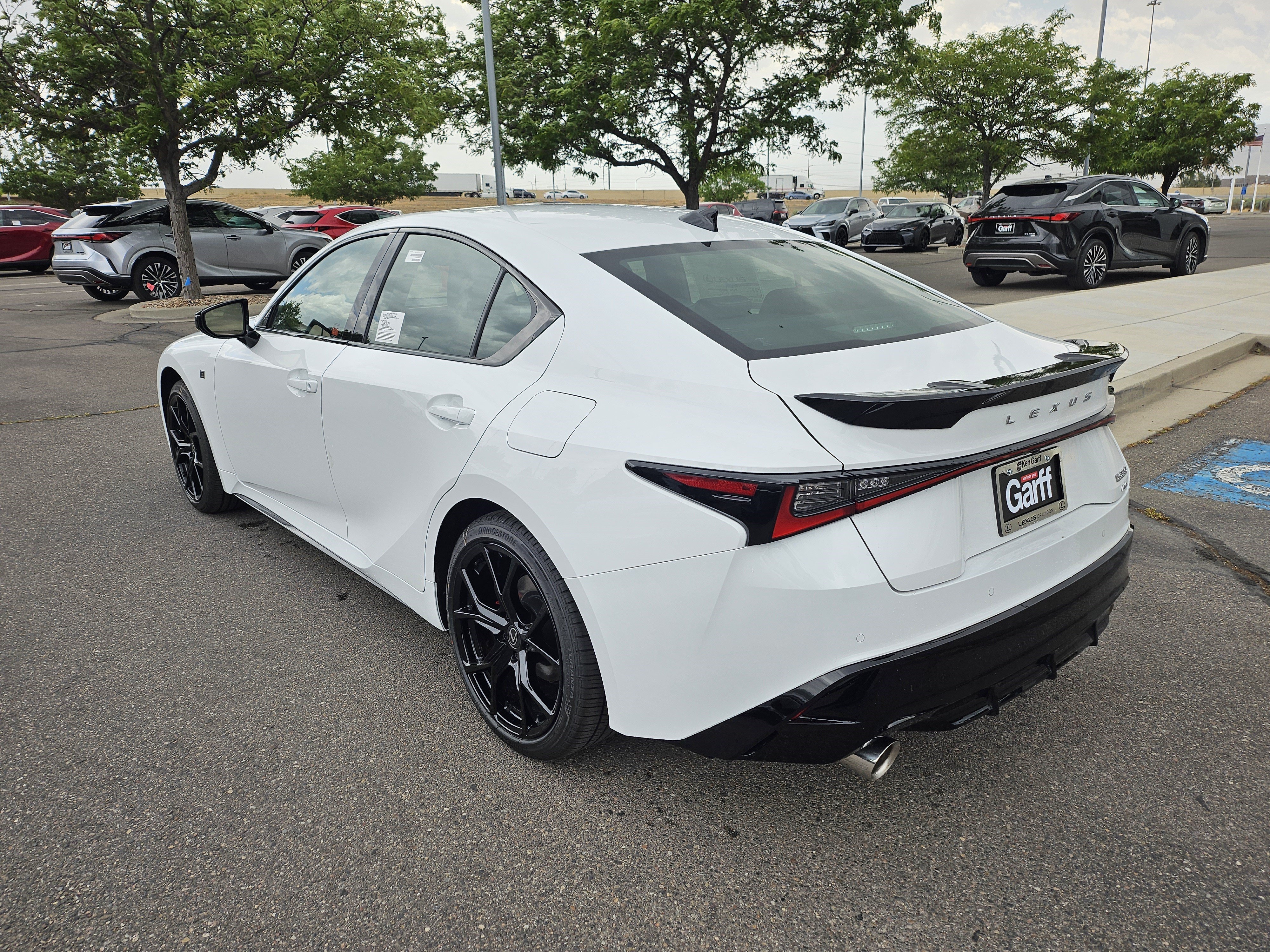 New 2026 Ultra White Lexus F SPORT AWD image 8