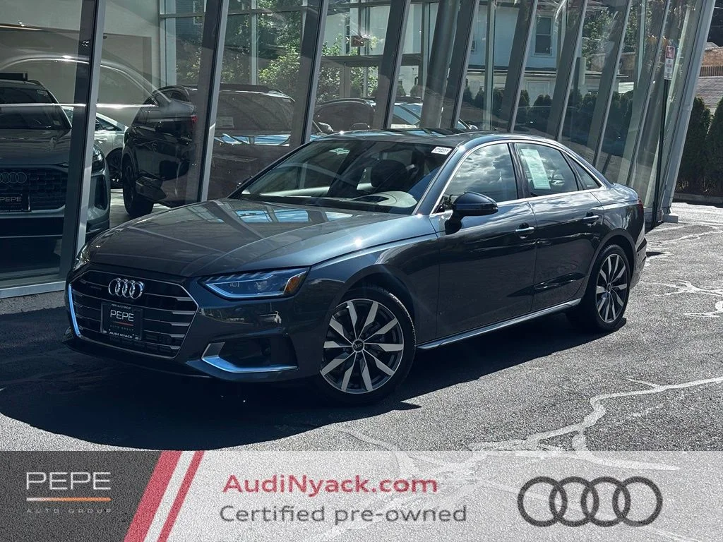 Certified Used 2023 Gray Audi 40 Prestige image 1