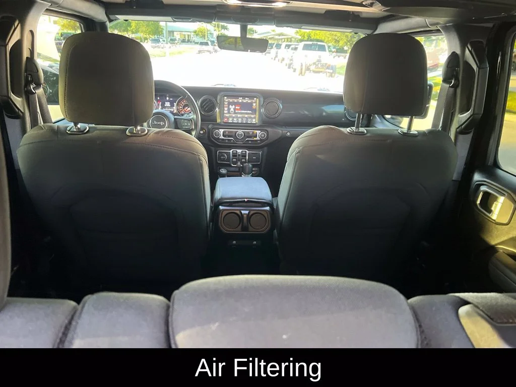 Certified Used 2022 Black Jeep Unlimited Sport Altitude image 17